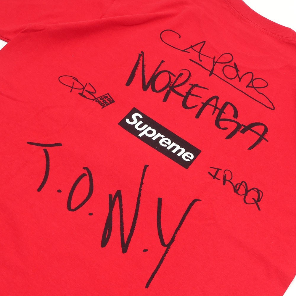 Supreme - Supreme Capone & Noreaga Tee- Red – Streetwear Official