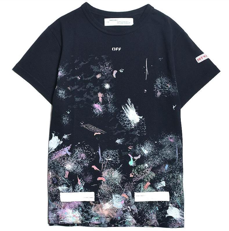 off-white 17A/W ギャラクシーGalaxy Brushed Tee季節感春夏秋冬