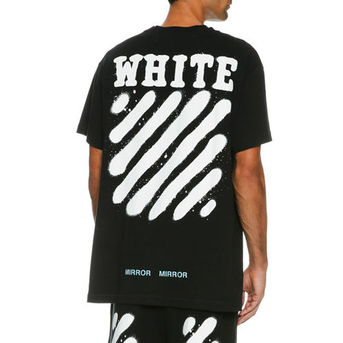 Off white diag spray tee hotsell