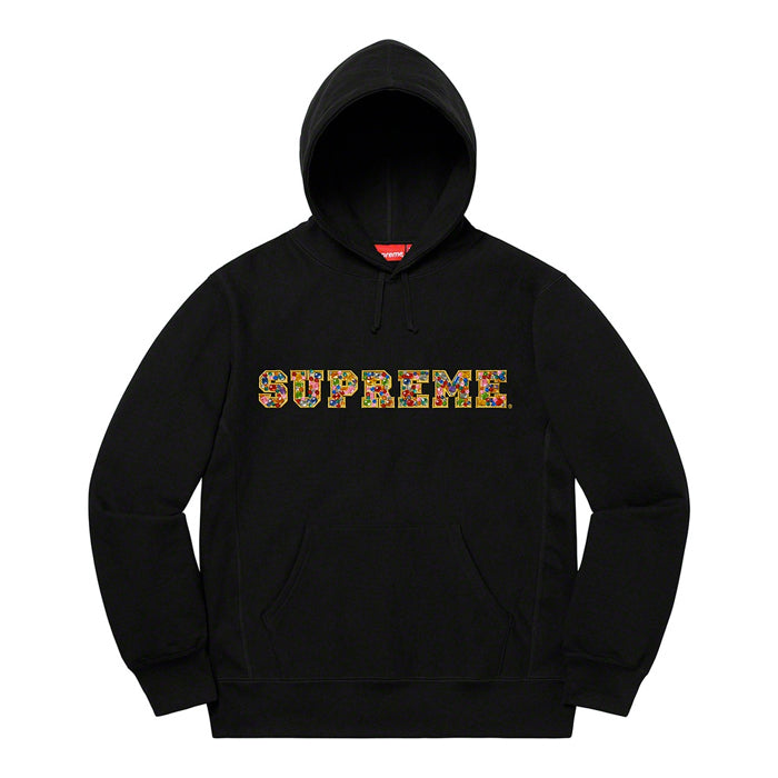 Supreme Jewels Hooded Sweatshirt Black