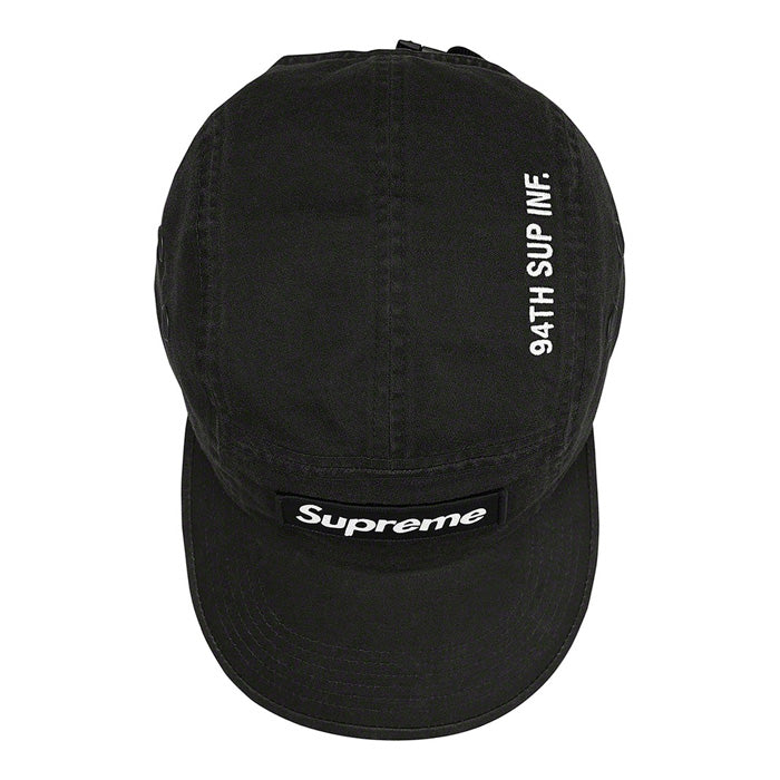 Supreme Military Camp Cap (FW21)- Black