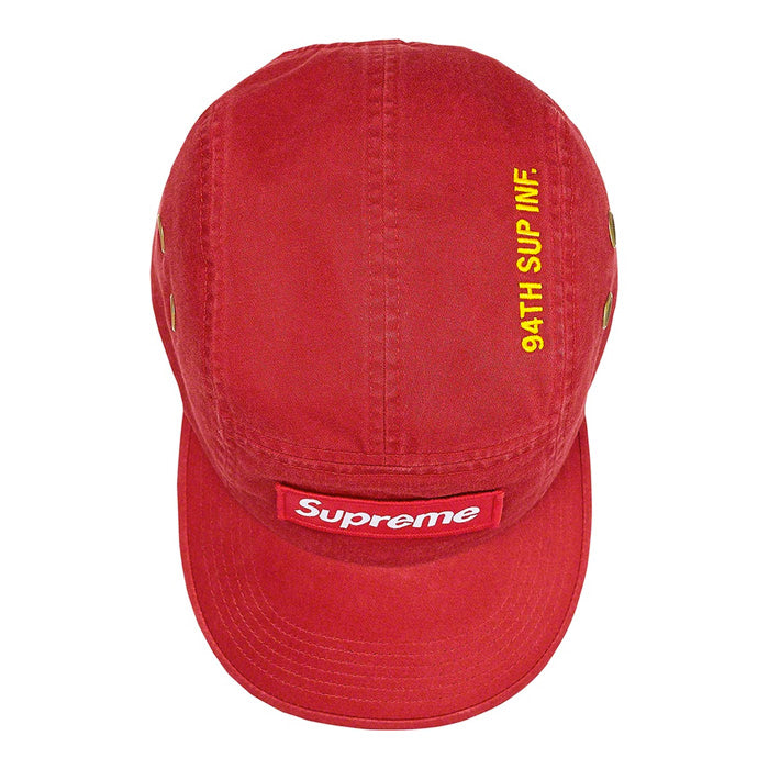 Supreme Military Camp Cap (FW21)- Red