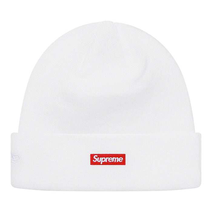 Supreme New Era® Swarovski® S Logo Beanie- White