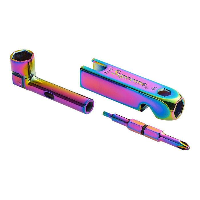 Supreme Pipe Skate Key- Iridescent