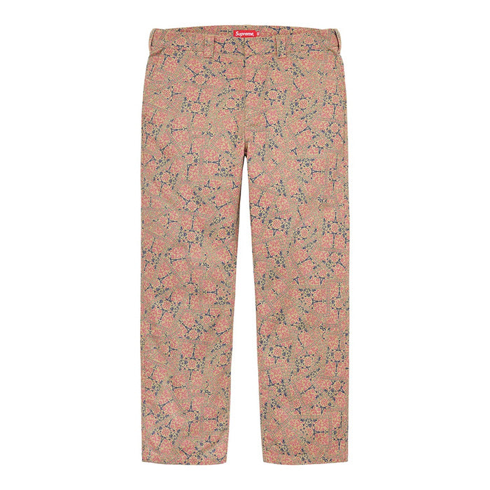 Supreme Work Pant (FW21)- Khaki Floral Cards