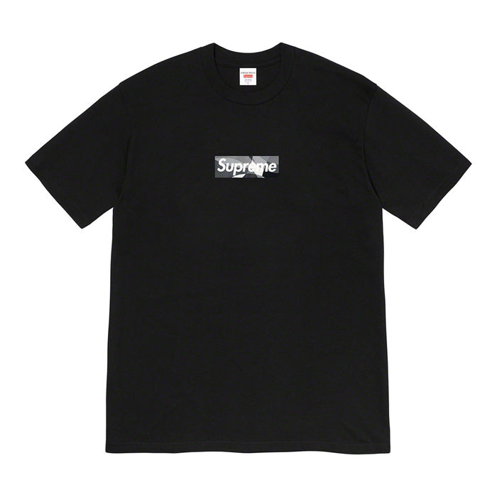 Streetwear Official | Supreme | Supreme /Emilio Pucci Box Logo Tee- Black/Black XL / Black/Black