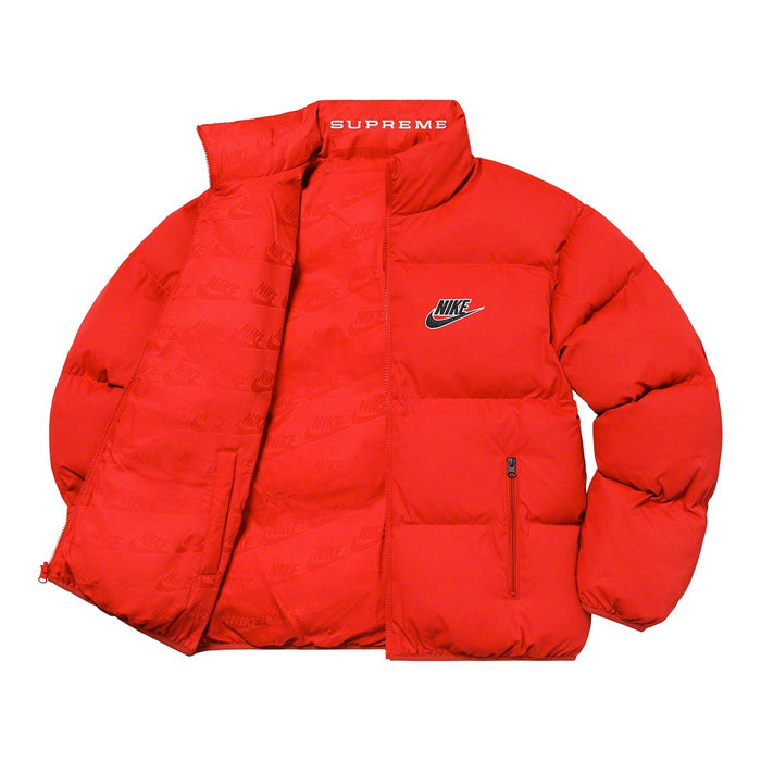Nike Supreme Puffer Jacket Red Size S