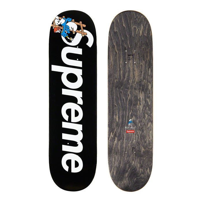 supreme smurf skateboard