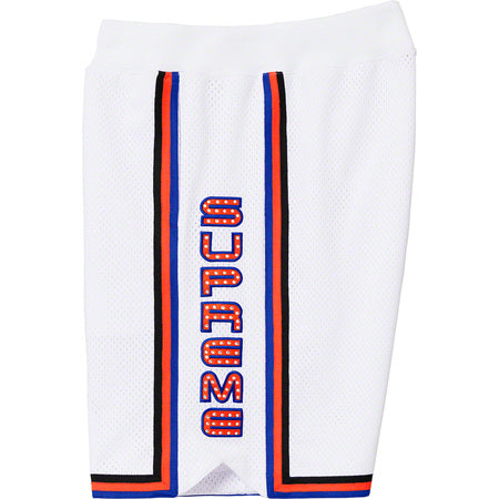 Supreme Rhinestone Basketball Short- White – Streetwear Official