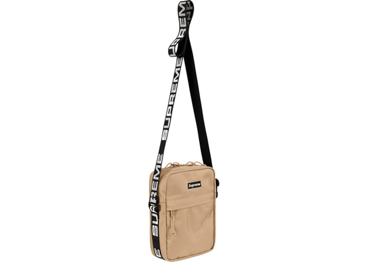 Supreme - Supreme Shoulder Bag (SS18)- Tan – Streetwear Official