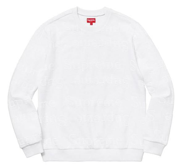 Supreme sales jacquard crewneck