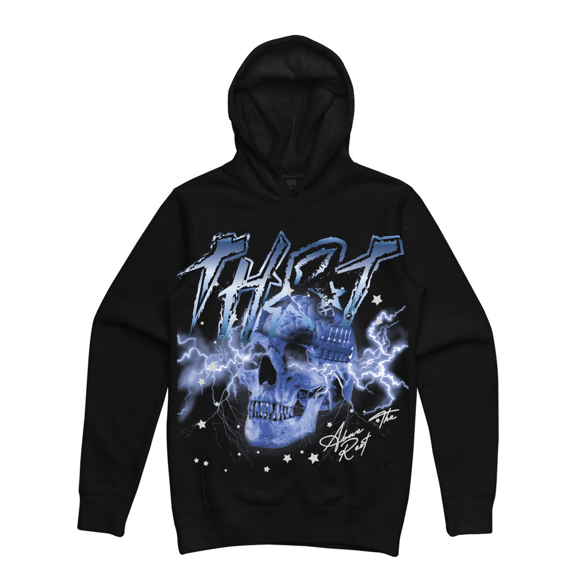 Above The Rest Super Heavy Weight Hoodie - Black