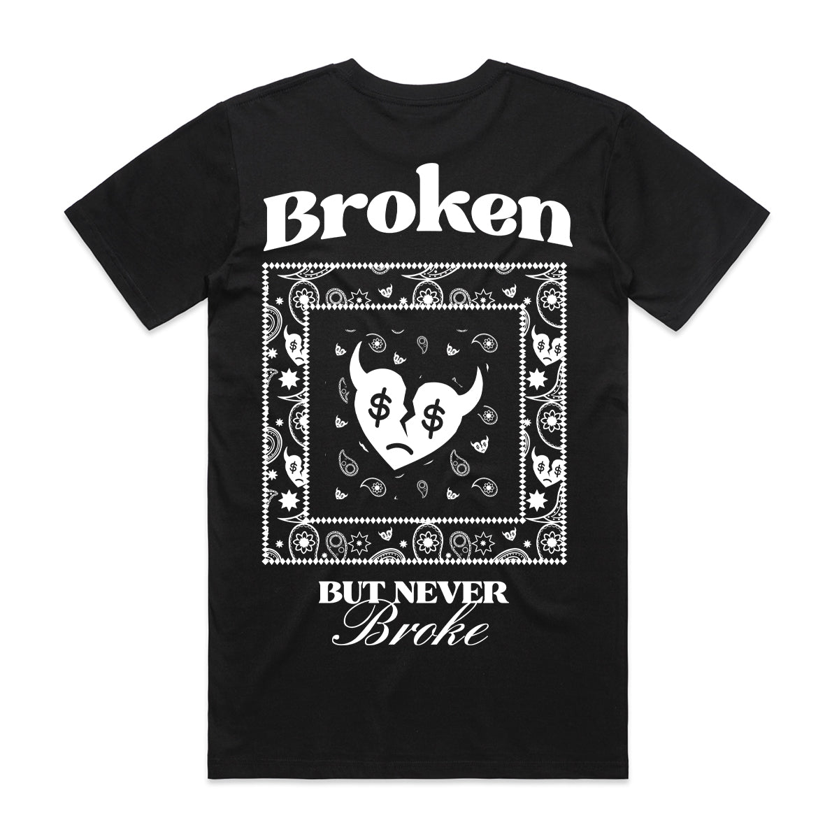 Broken Bandana Front/Back