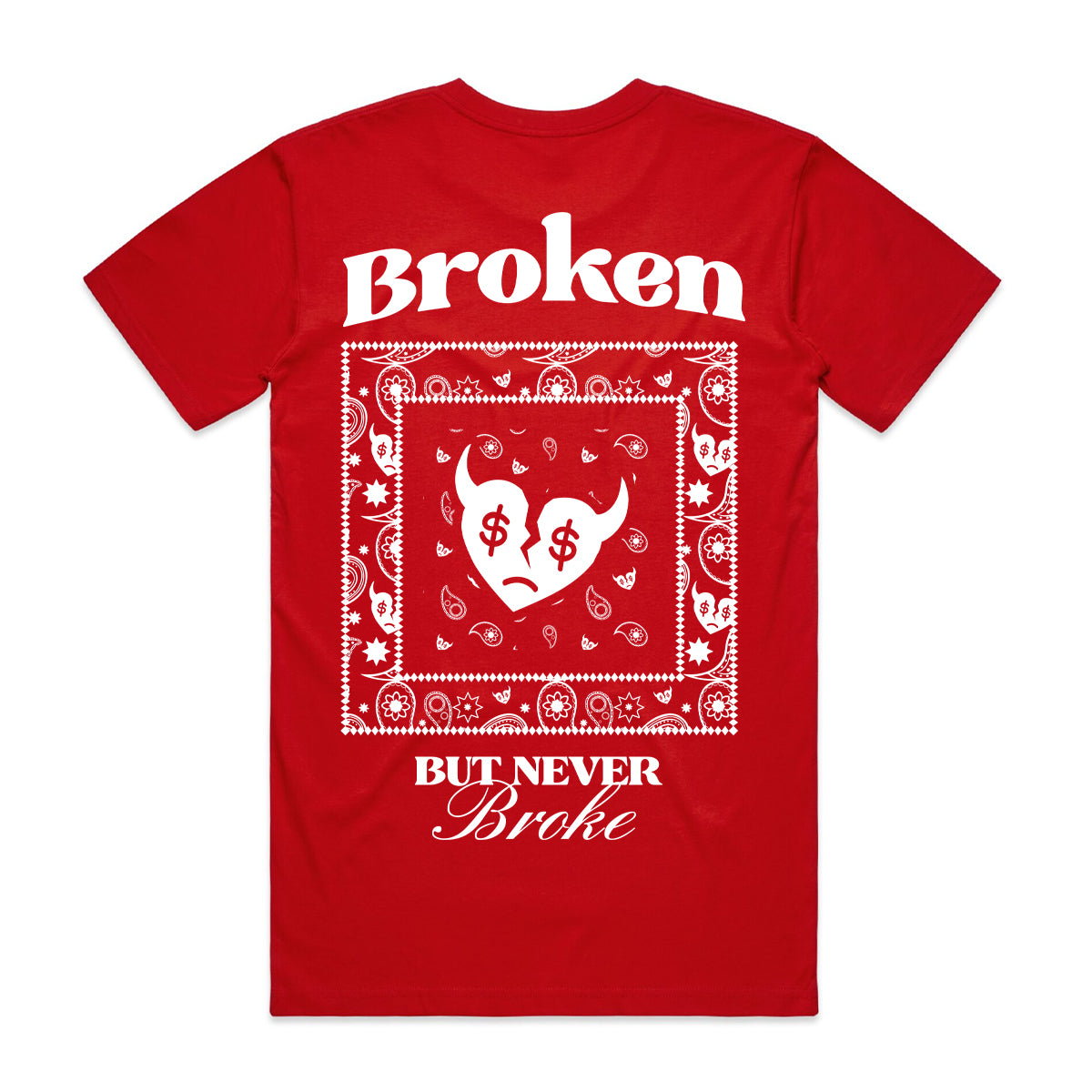 Broken Bandana Front/Back