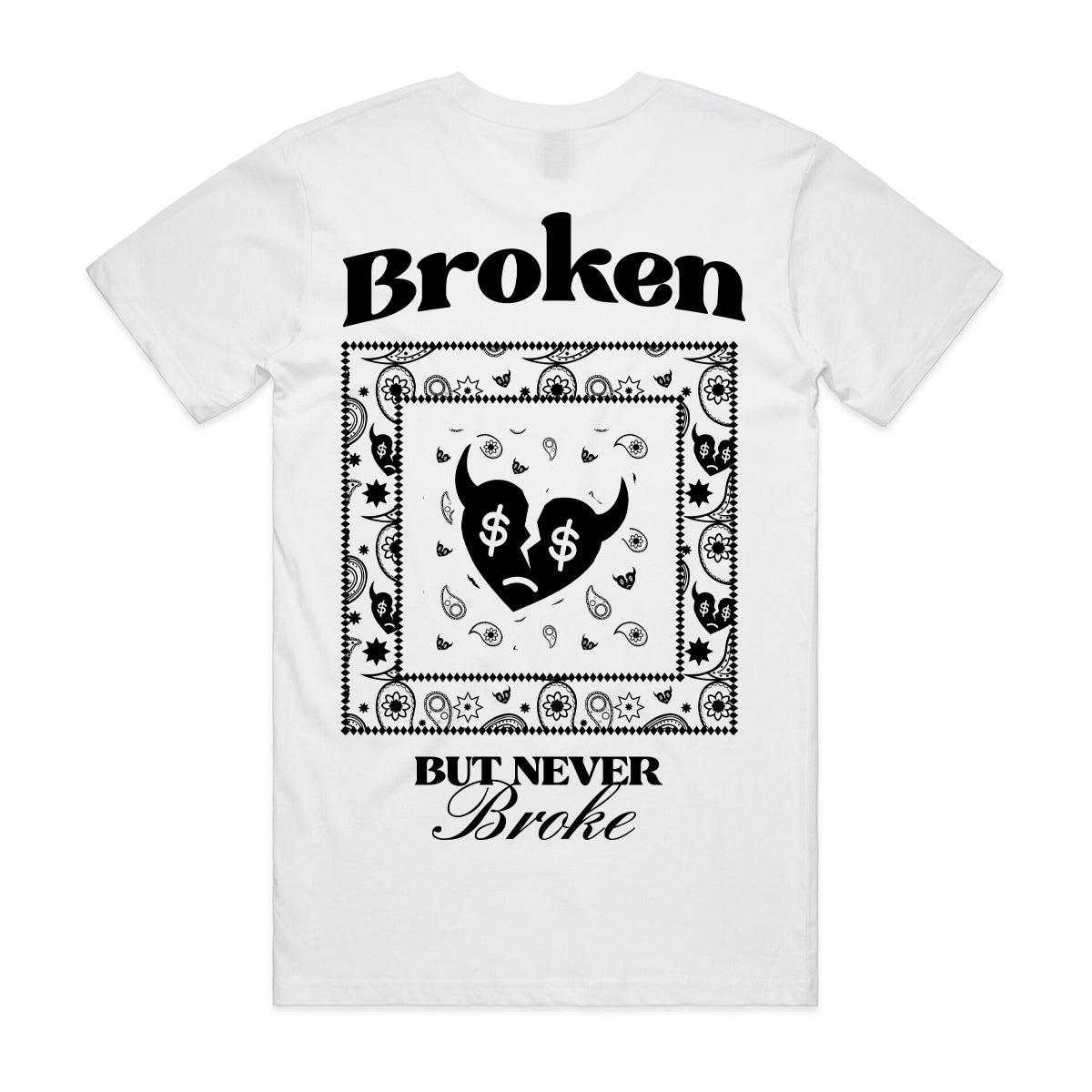 Broken Bandana Front/Back