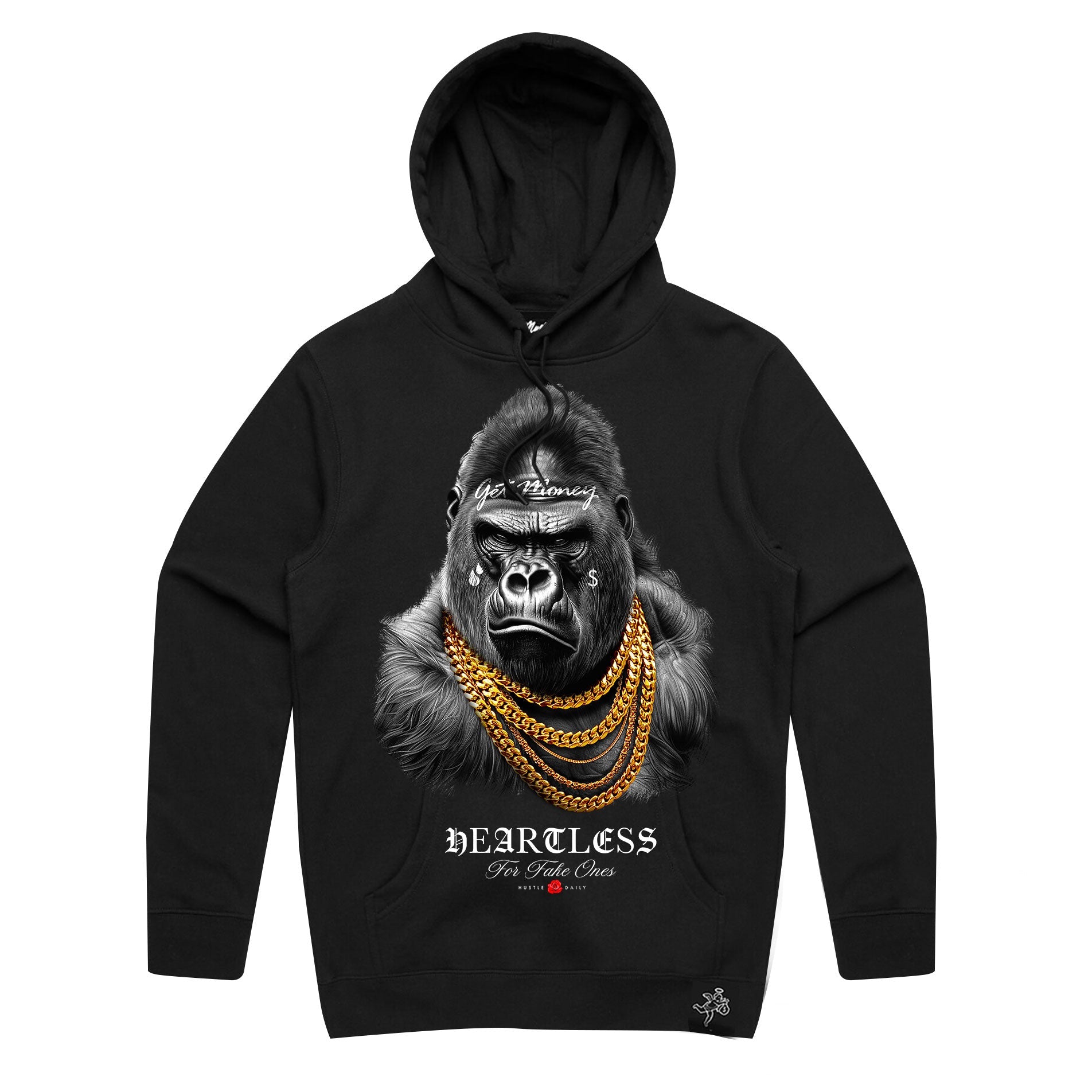 AJ8W Gorilla Heartless Heavyweight Hoodie