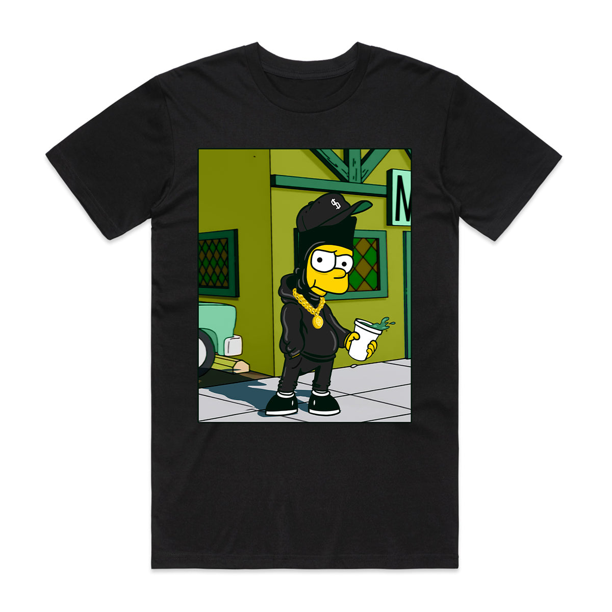 Green Balaclava Bart