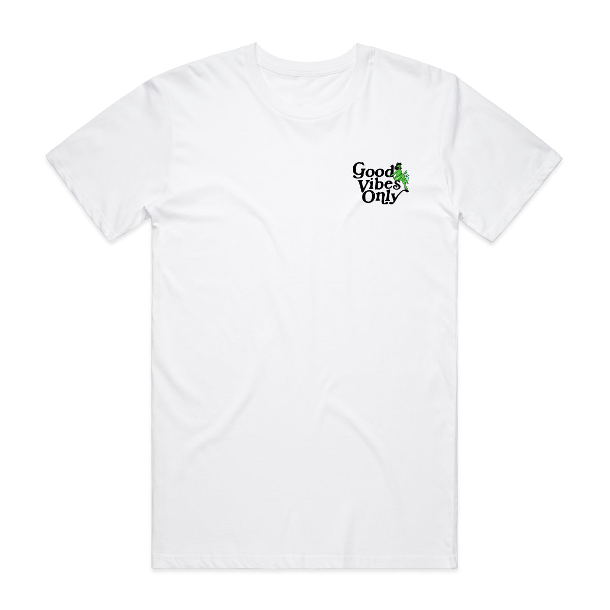 Green Good Vibes FRONT/BACK - Tee