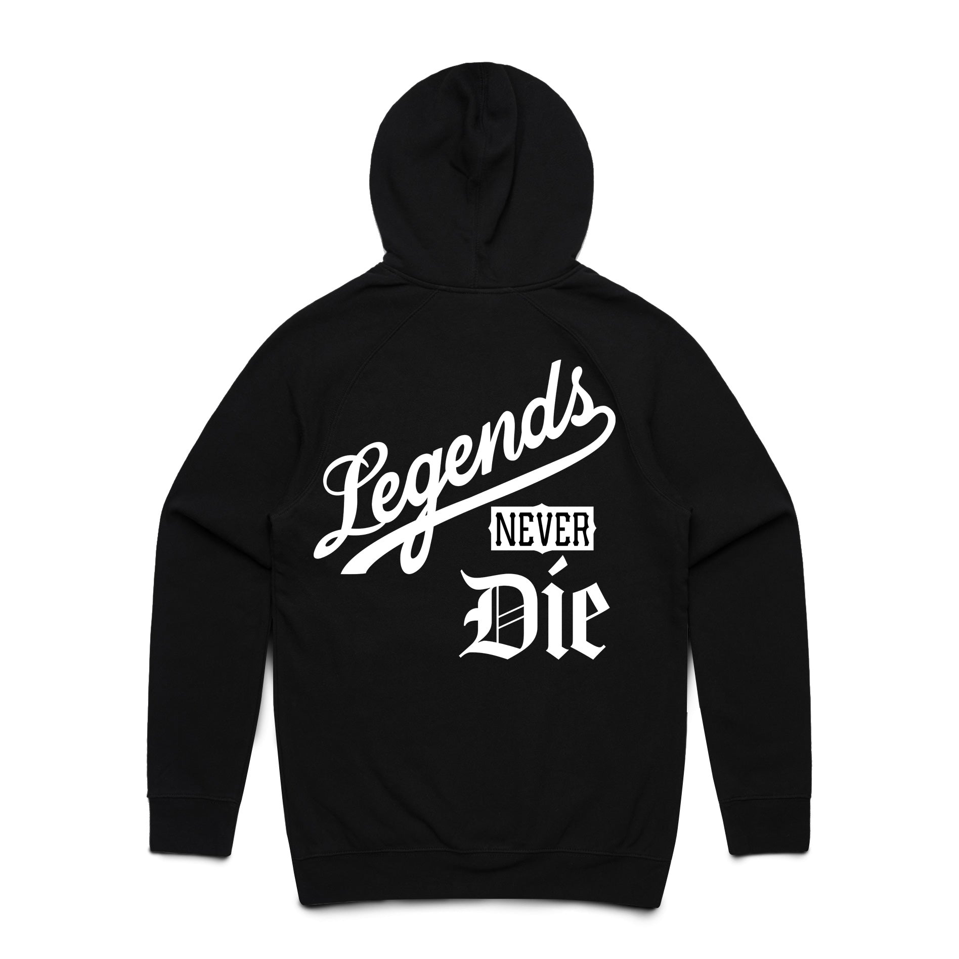 HD Legends Never Die Hoodie