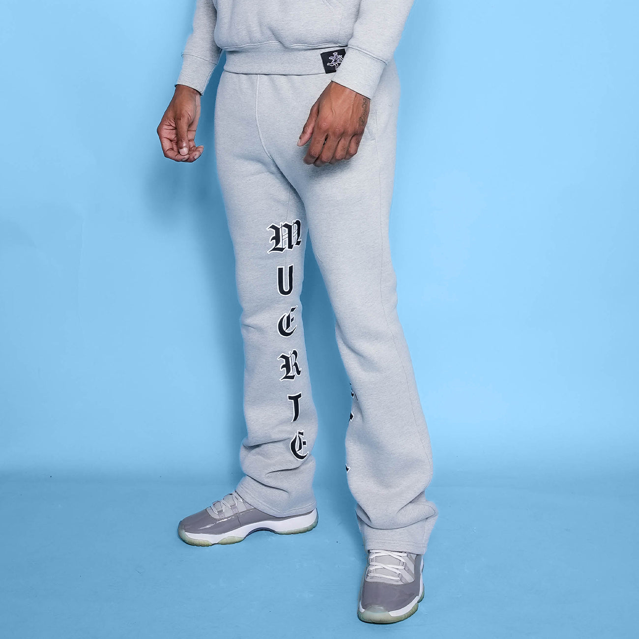 Motivated Stacked Fleece Flare Sweatpants