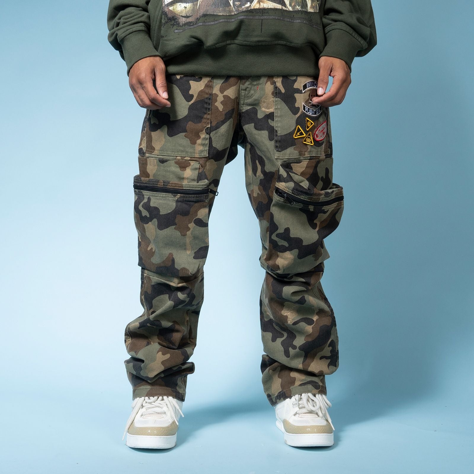 FLIGHT CAMO DENIM