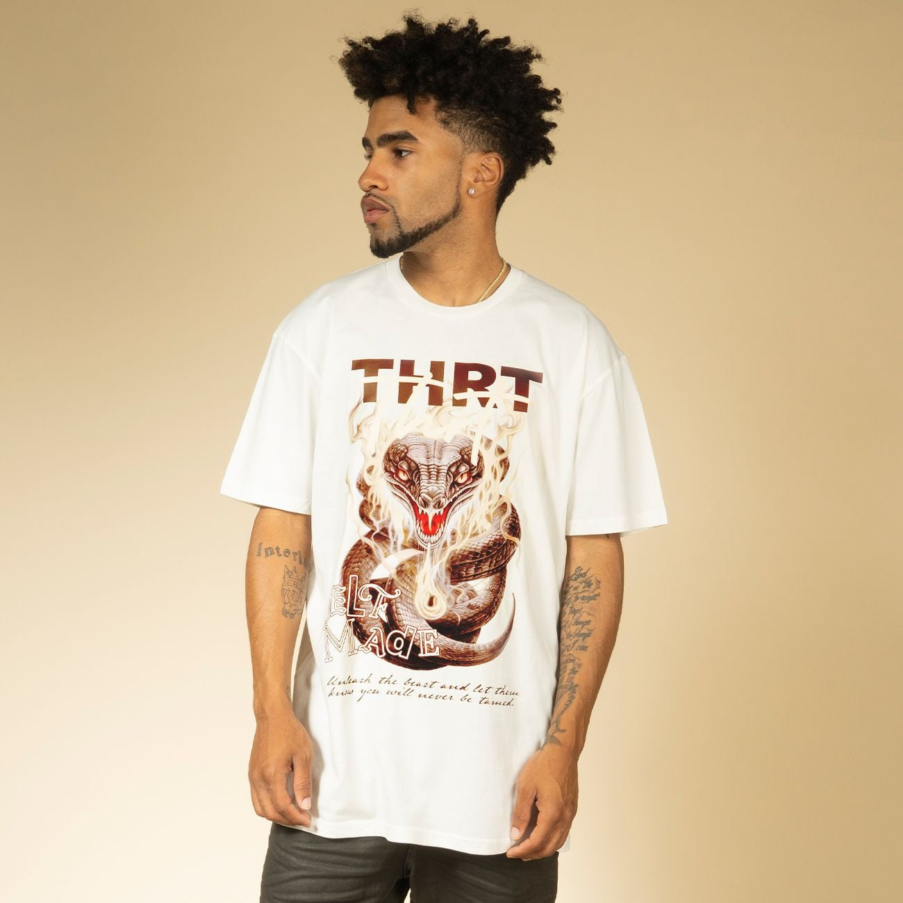 MEMPHIS SNAKE TEE