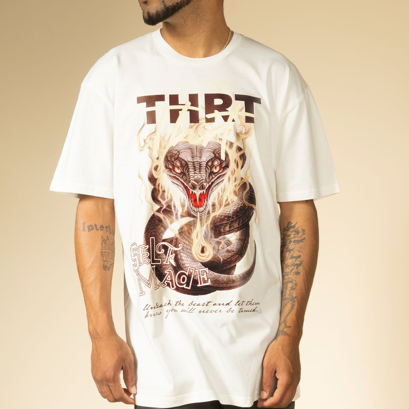 MEMPHIS SNAKE TEE