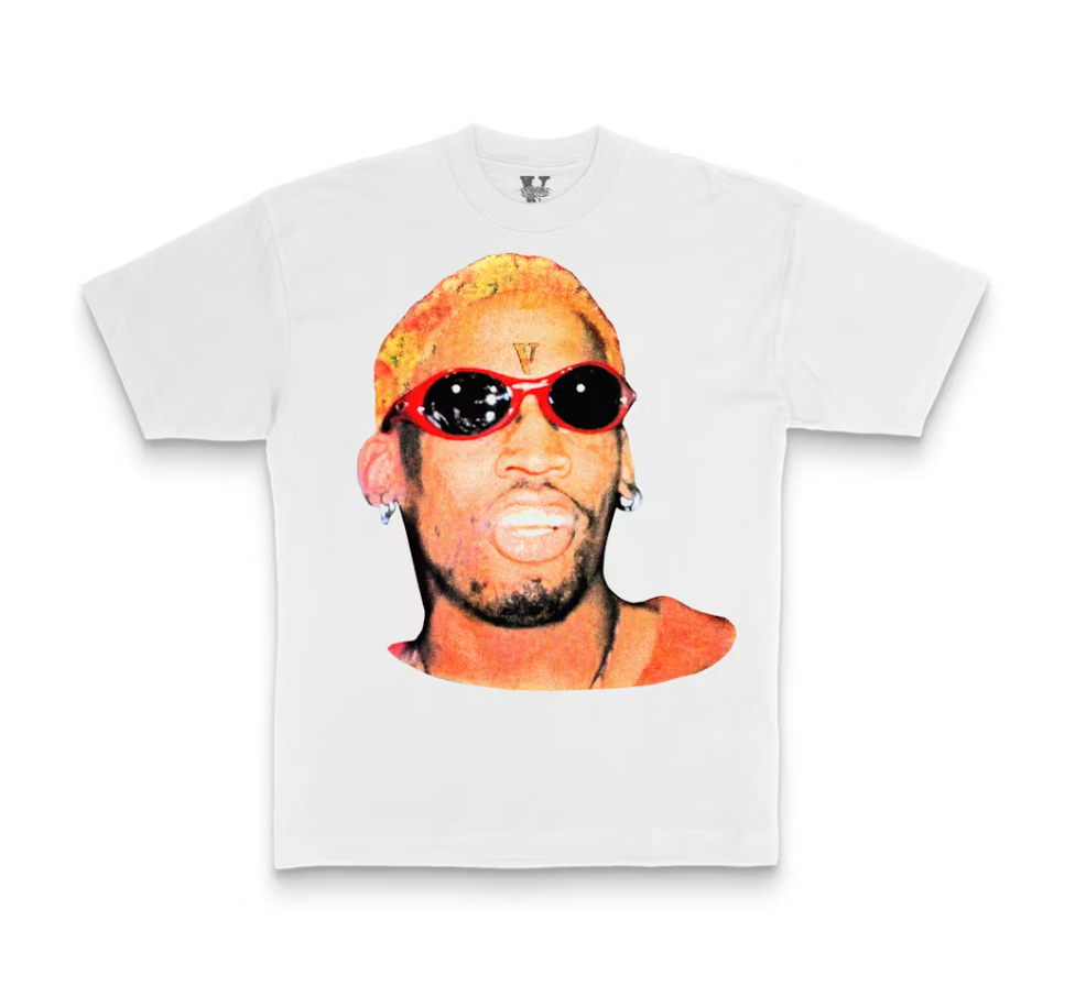 Vlone Rodman Airbrush T-shirt White