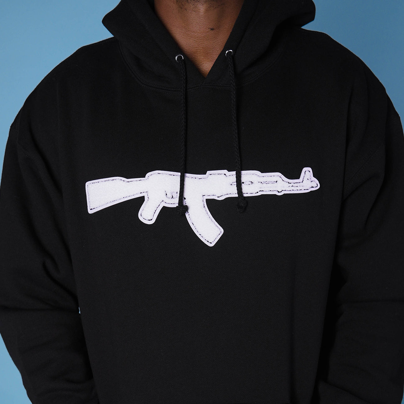 Chenille AK Patch Hoodie - HW