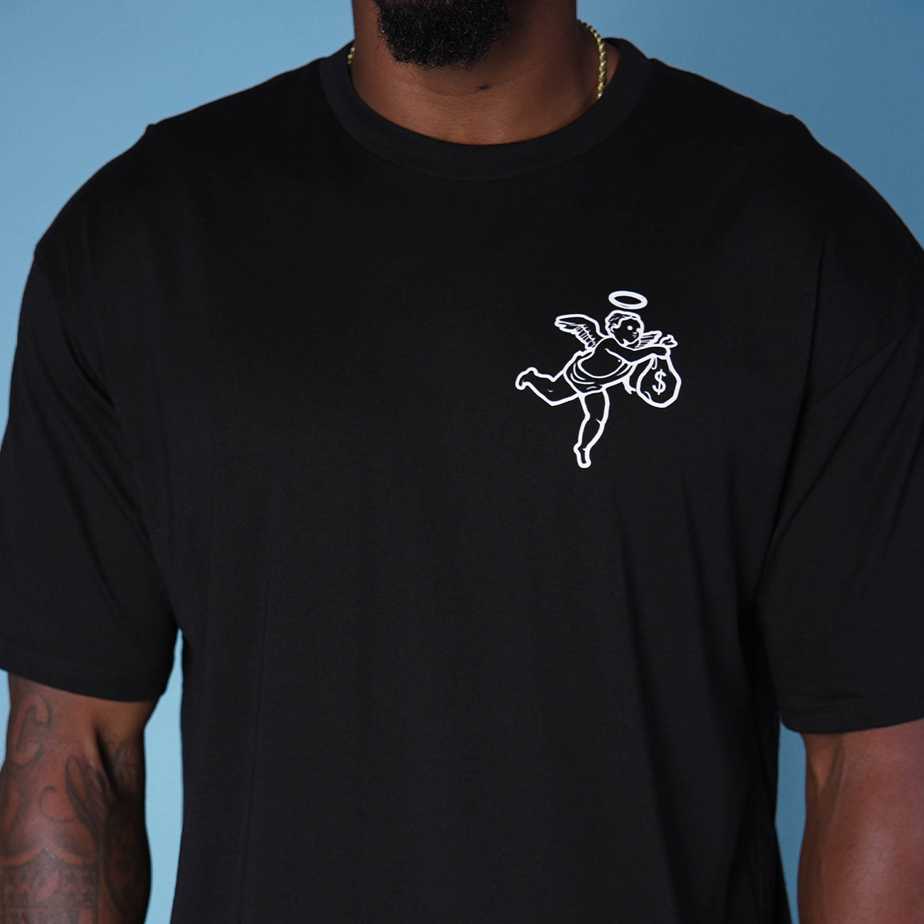 Angelitos T-Shirt - Black Tee