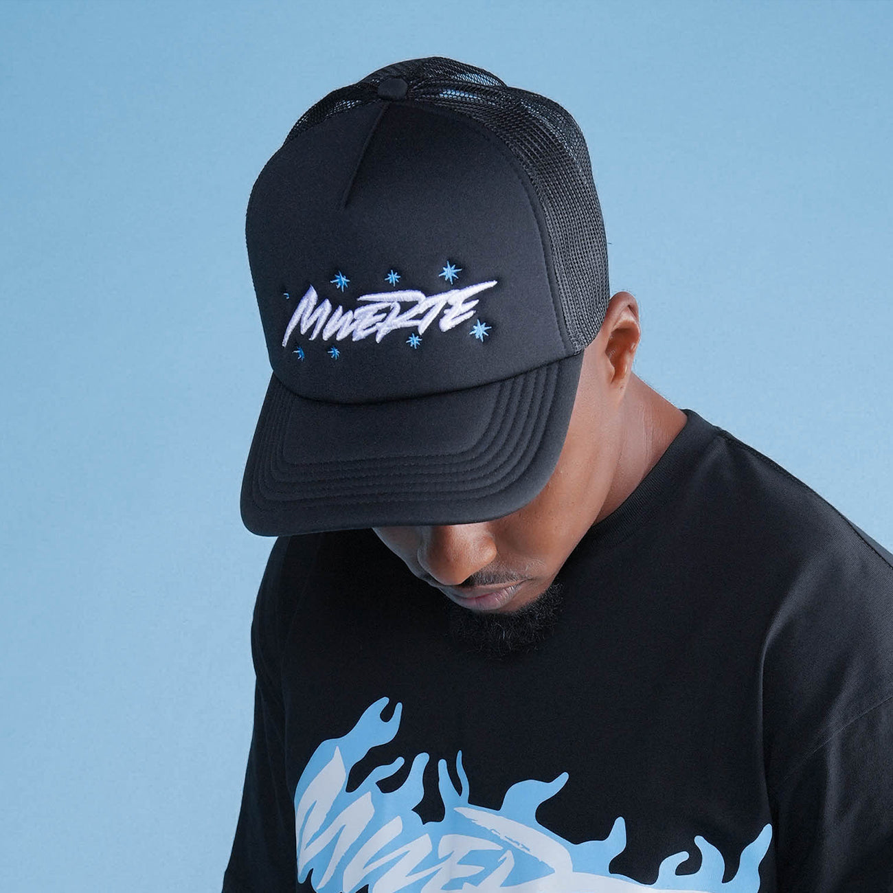 Muerte Script Stars TRUCKER HAT