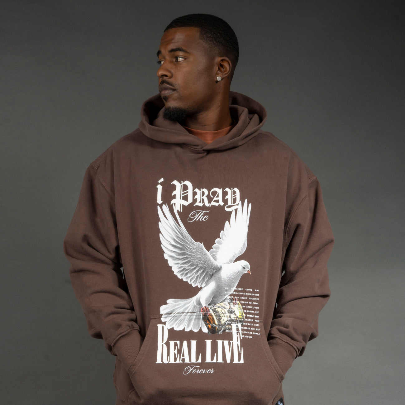 Dove Pray The Real Super Heavy Hoodie