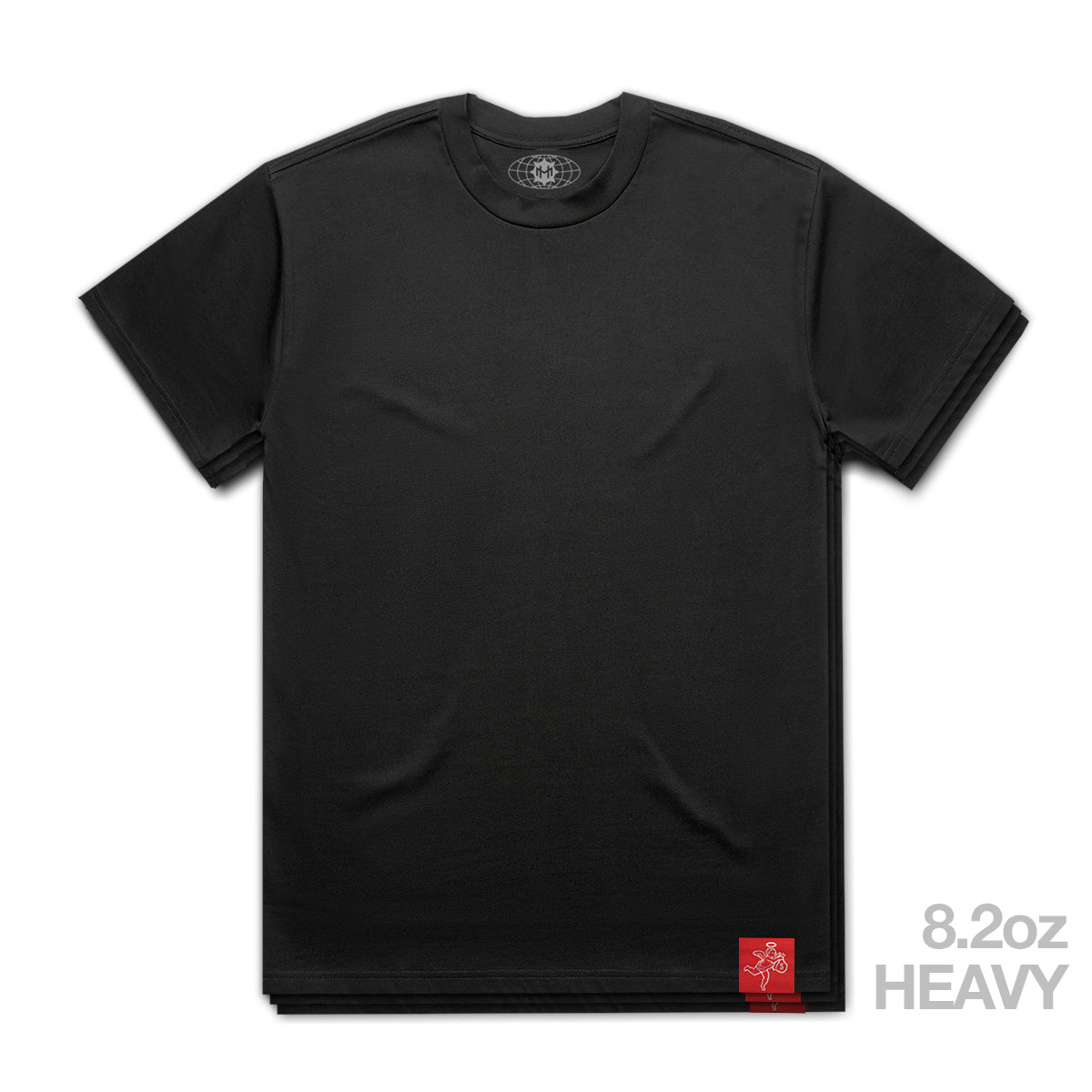 Black Heavyweight Tee - Basic