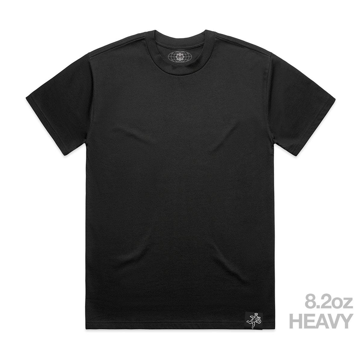 Black Heavyweight Tee - Basic