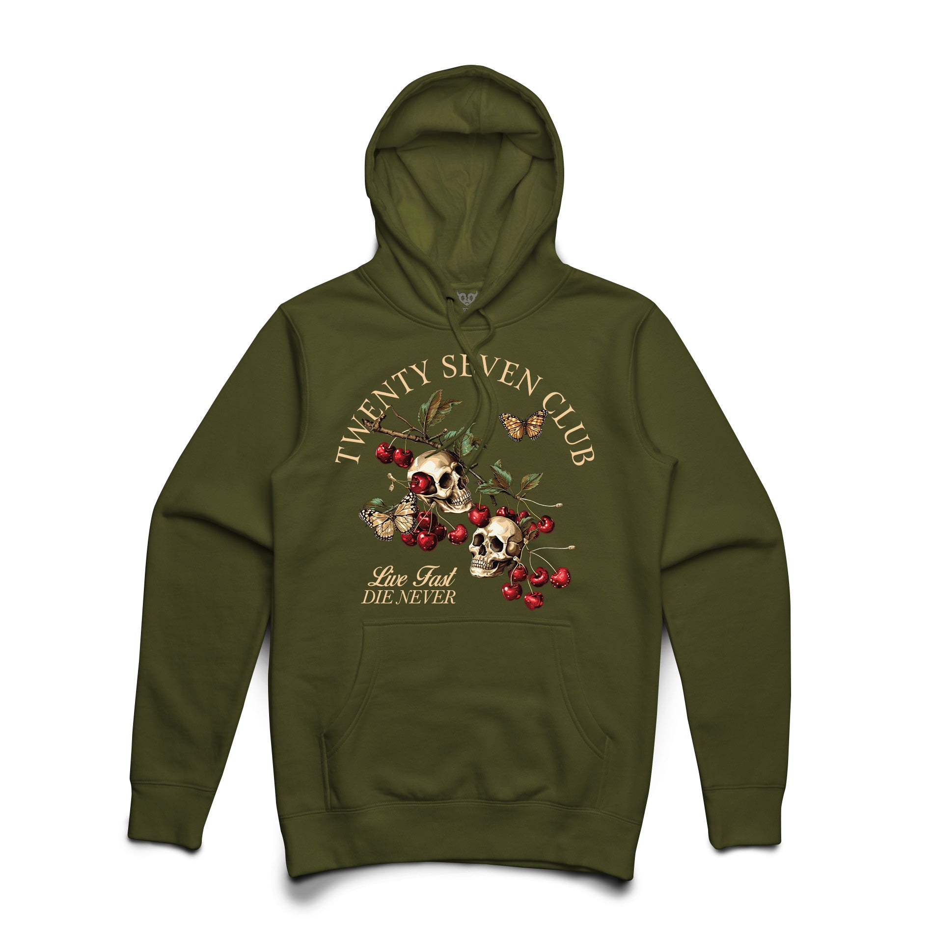 Cherry Skulls Hoodie