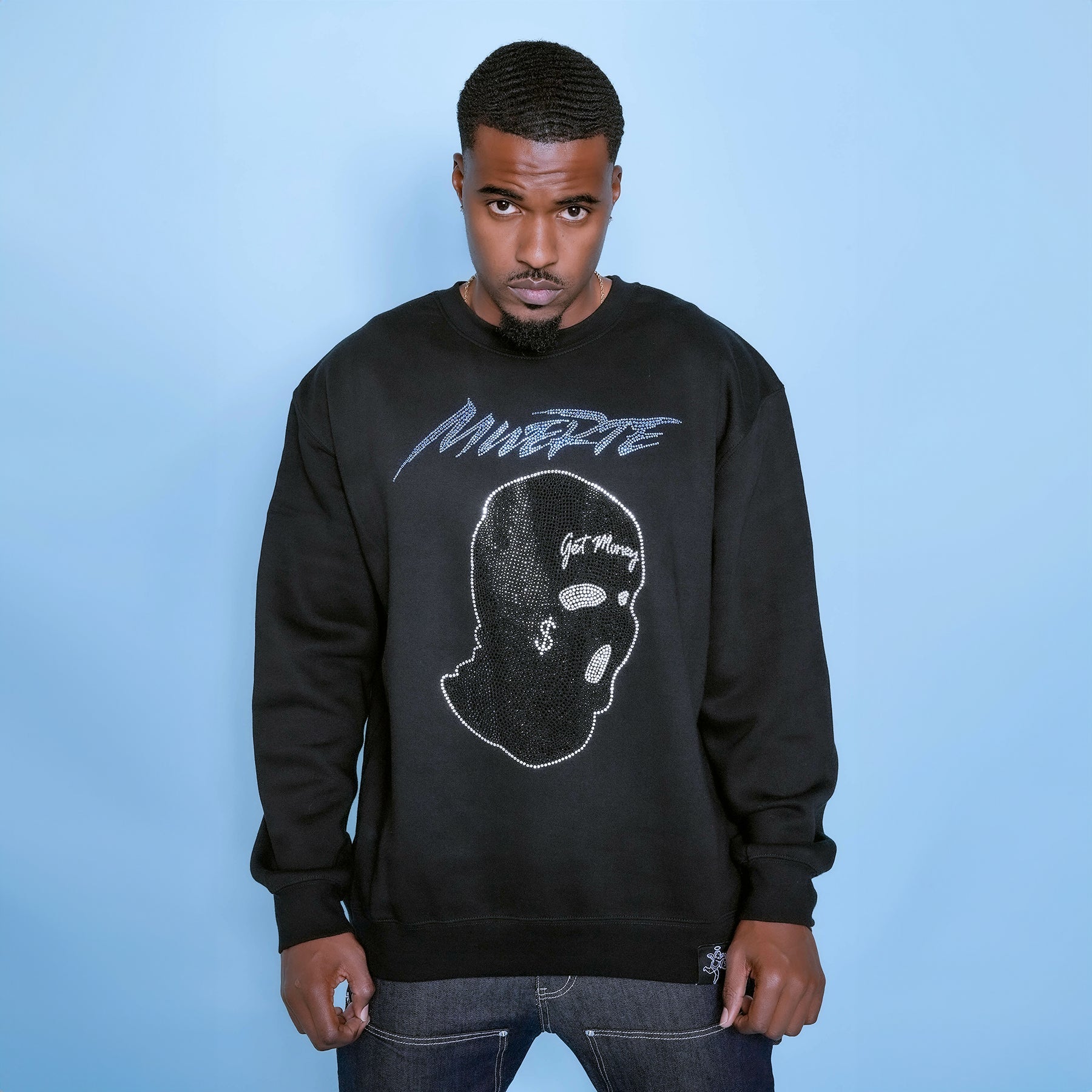 CREWNECK Muerte Script RS Mask