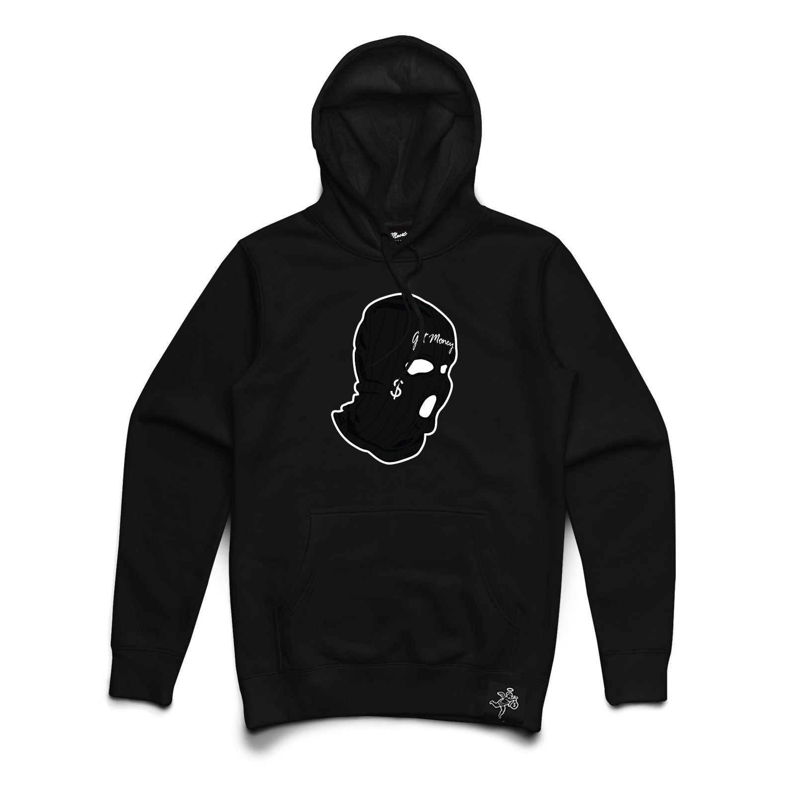 AJ11 GET MONEY MASK CHENILLE PATCH Hoodie HW