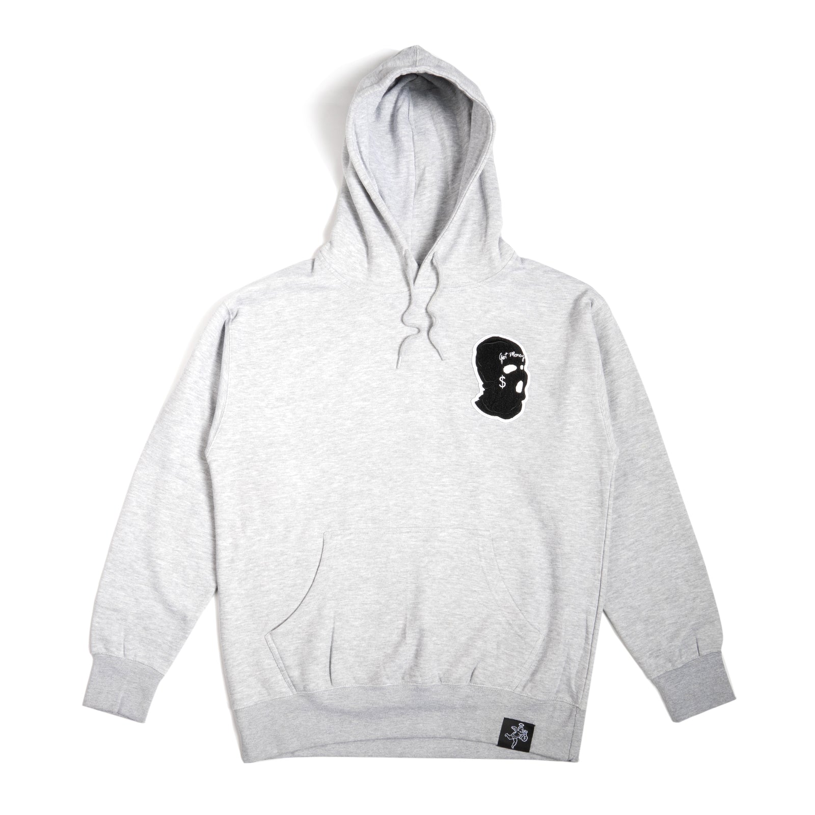 PJS Ski Mask Che Patch Heather Hoodie