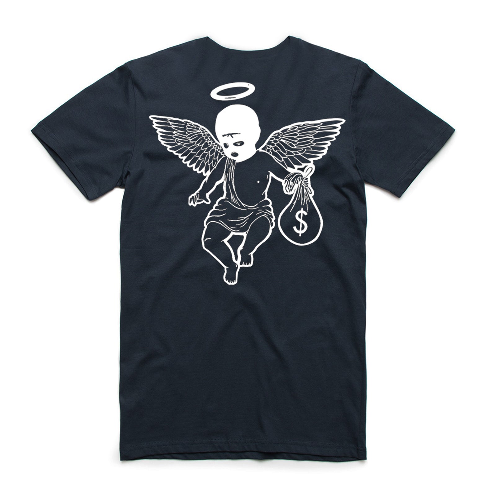 Money Motivated Angel Tee (front/back)