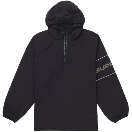 Supreme Nylon Ripstop Hooded Pullover- Black – Streetwear Official