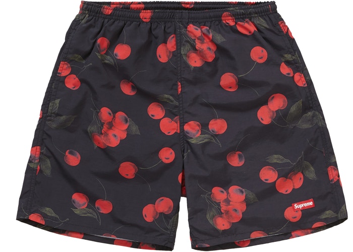 Supreme Nylon Water Short (SS19)- Black Cherry