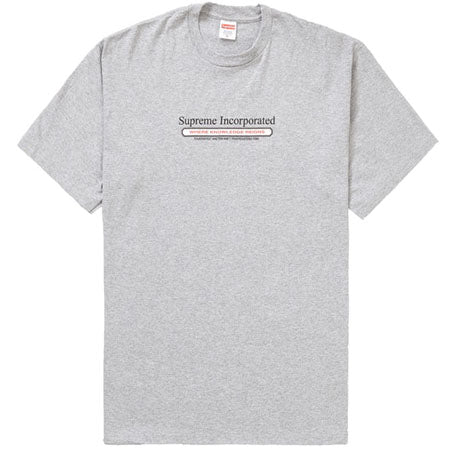 Supreme Inc. Tee- Heather Grey