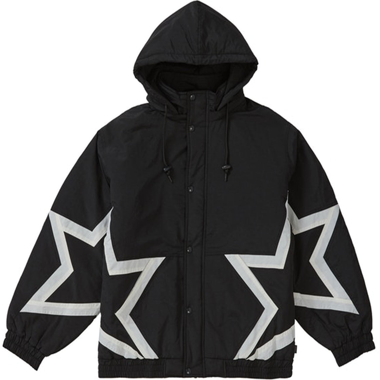 Supreme - Supreme Stars Puffy Jacket- Black – Streetwear Official