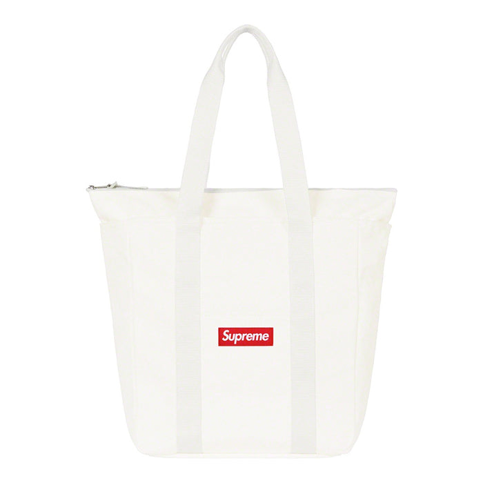 Supreme Canvas Tote- White