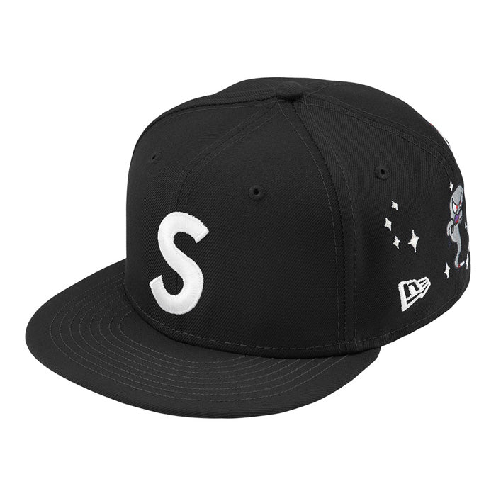 Supreme S Logo New Era ブラック BLACKメンズ