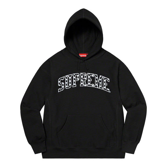 Supreme Hearts Arc Hooded Sweatshirt- Black – Streetwear Official
