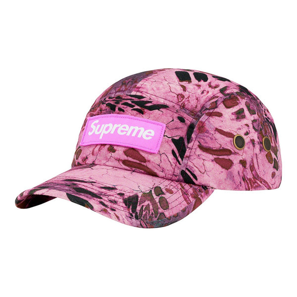 Supreme Military Camp Cap (SS22)- Pink Prym1 Camo