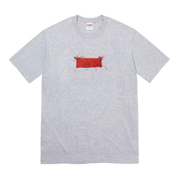 Supreme Ralph Steadman Box Logo Tee- Heather Grey – Streetwear