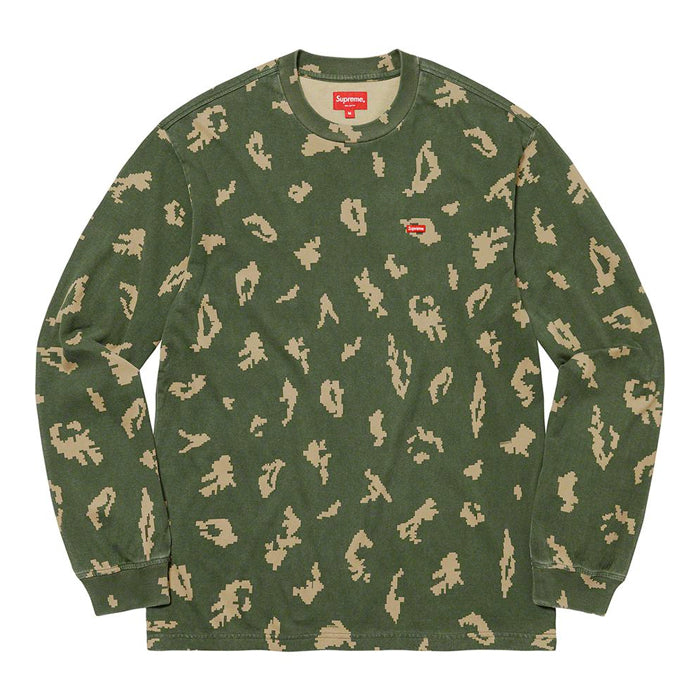 Supreme Small Box L/S Tee (FW21)- Olive Russian Camo