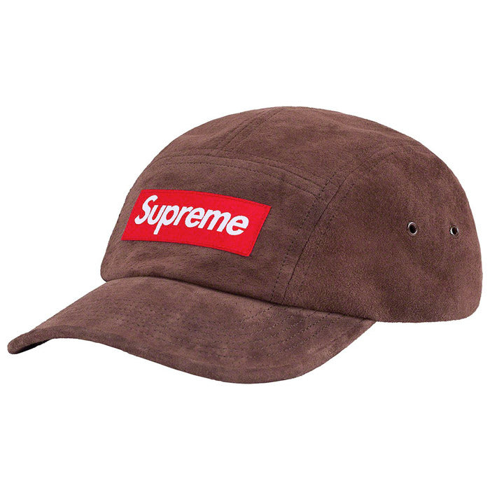 Supreme Suede Camp Cap (SS23)- Brown